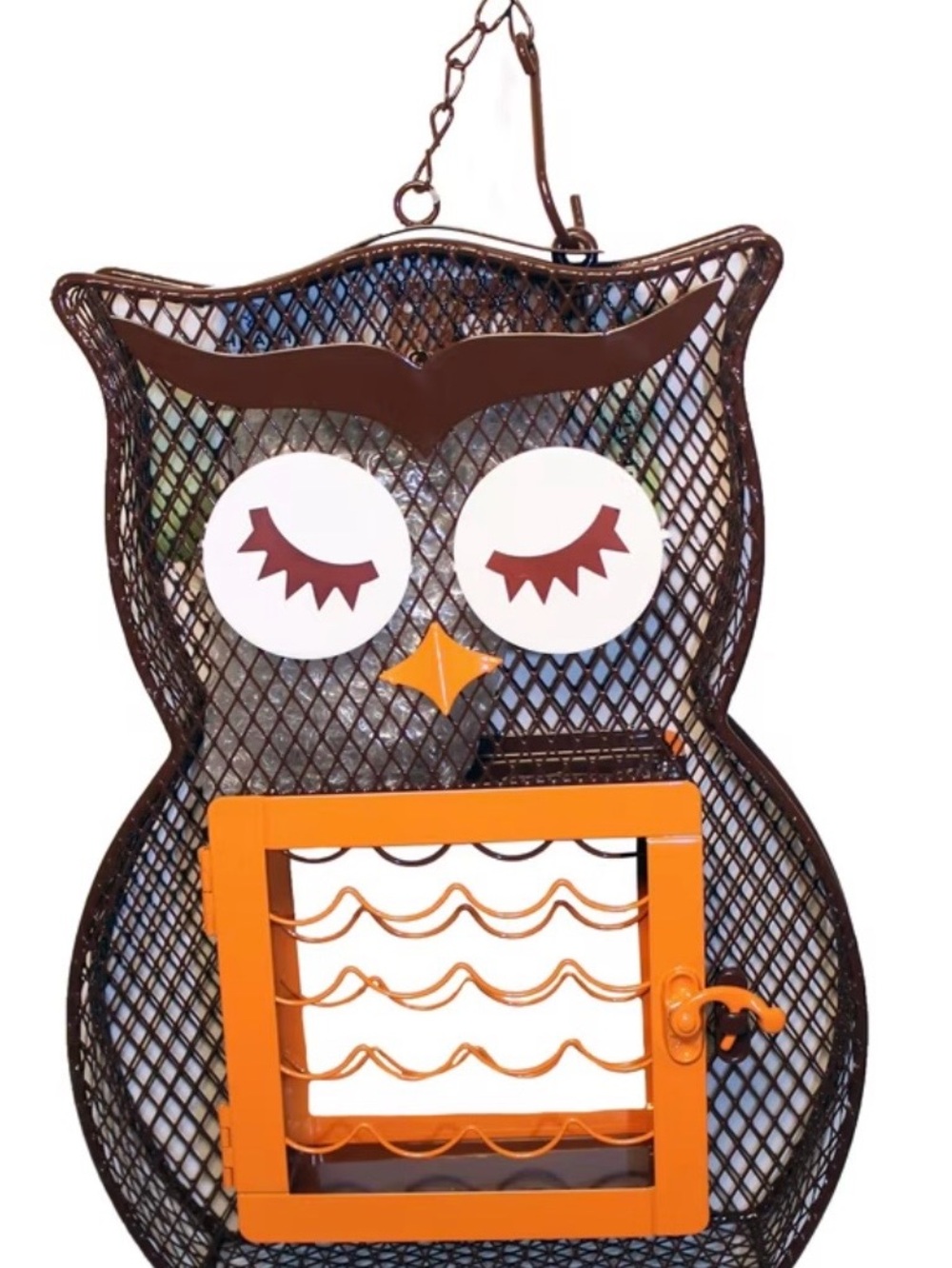 Heath Suet ‘n Seed Owl Bird Feeder